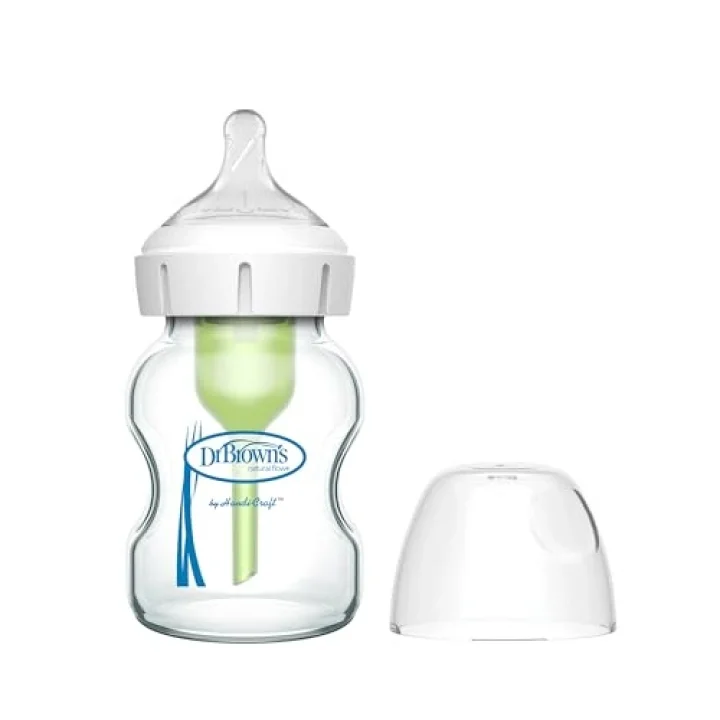 5 oz/150 ml Geniş Ağız Cam Biberon, Tekli Paket (51700)