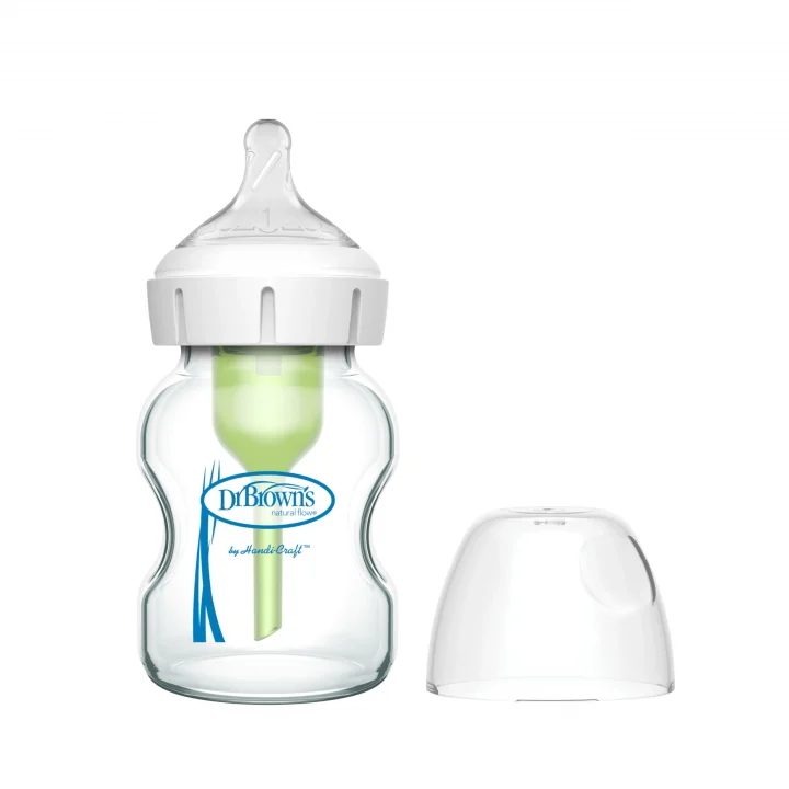 5 oz/150 ml Geniş Ağız Cam Biberon, Tekli Paket (51700)