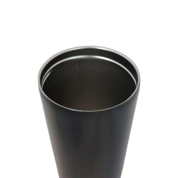 500 ml Paslanmaz Çelik Termos Mug, Çift Katmanlı, Sızdırmaz Kapak, Siyah SI231902