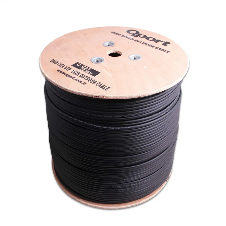 500m Cat6 Makaralı Outdoor Lszh Kablo (q-catflash)