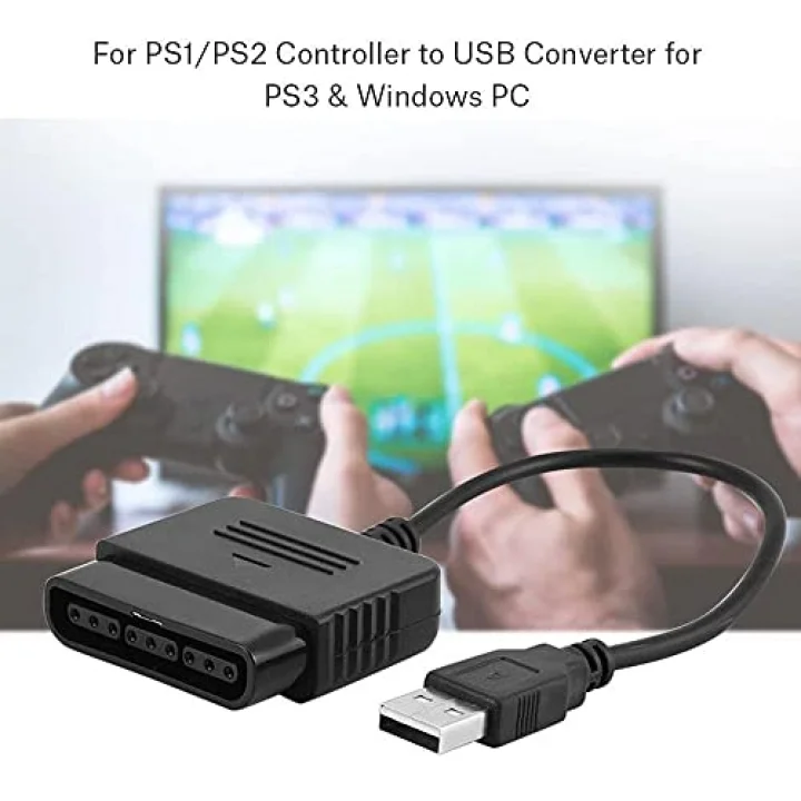 5023 Usb To Ps2 PC Bilgisayar Oyun Kolu Çevirici Dönüştürücü