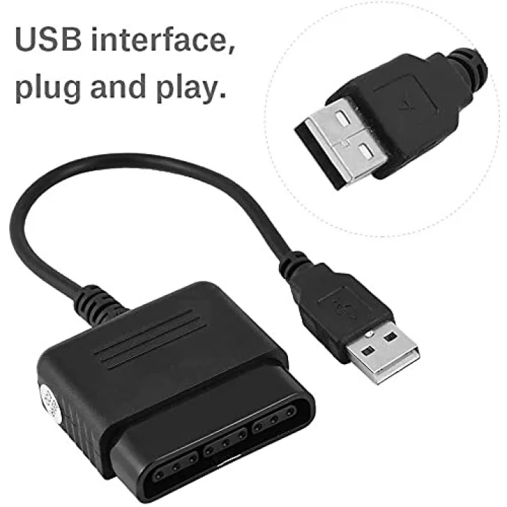 5023 Usb To Ps2 PC Bilgisayar Oyun Kolu Çevirici Dönüştürücü