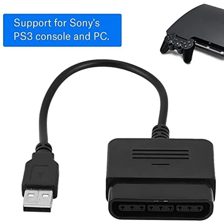5023 Usb To Ps2 PC Bilgisayar Oyun Kolu Çevirici Dönüştürücü