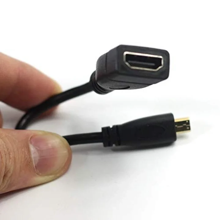 5139 Micro Mikro Hdmi Çevirici Dönüştürücü Adaptör Kablosu 15cm