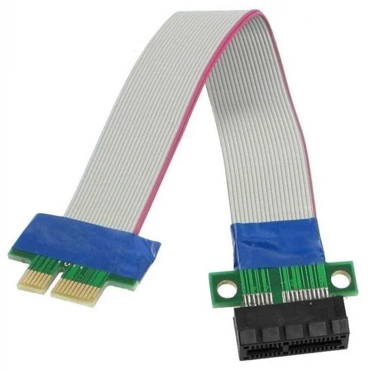 5146 Pcı-e Express 1x Dişi Erkek Riser Yükseltici 20 CM Uzatma Kablosu Kablo