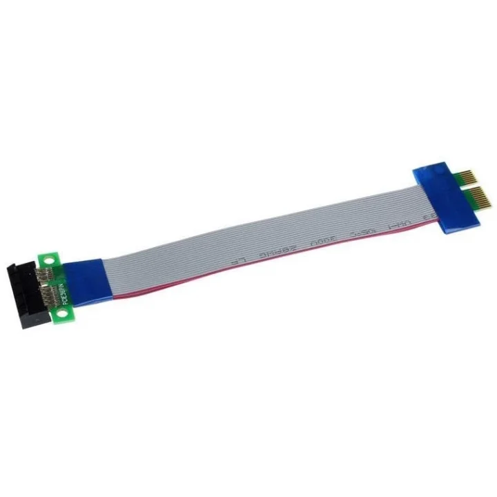 5146 Pcı-e Express 1x Dişi Erkek Riser Yükseltici 20 CM Uzatma Kablosu Kablo