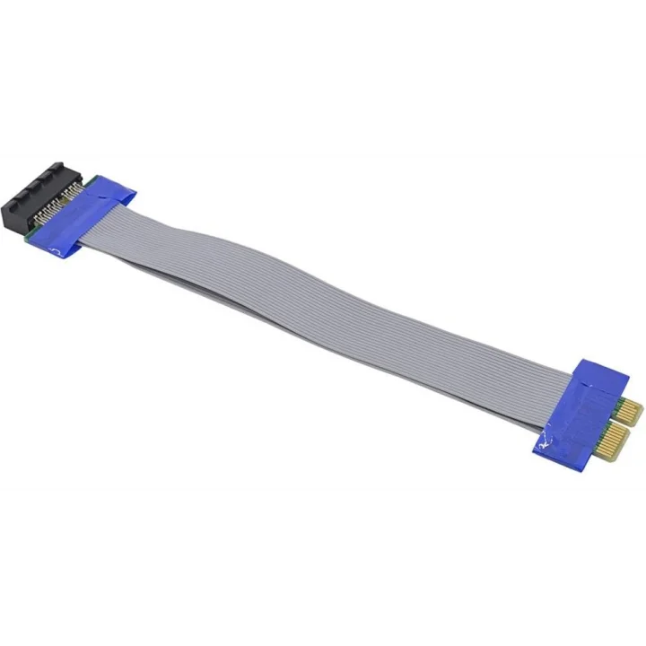 5146 Pcı-e Express 1x Dişi Erkek Riser Yükseltici 20 CM Uzatma Kablosu Kablo