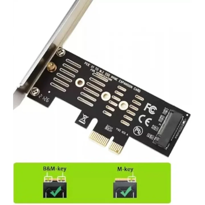 5225 Pci-e Express 3.0 To Nvme Ssd M.2 M Key Çevirici Kart