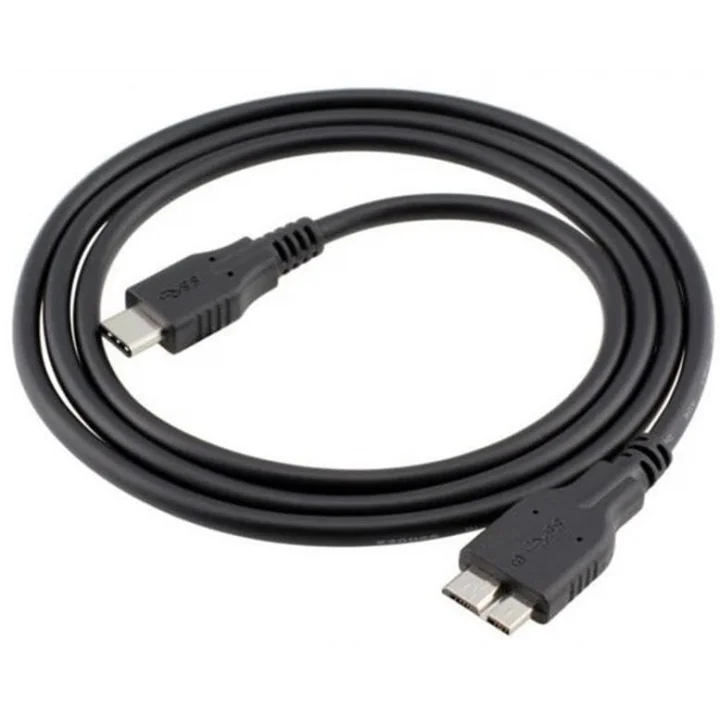 5241 Usb Type C To Micro Usb 3.0 Taşınabilir Hdd Hard Disk Kablosu 1M (1 Metre)