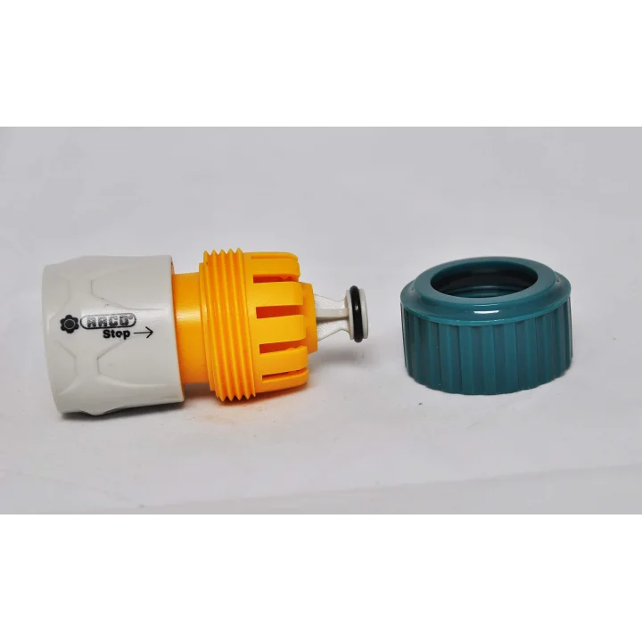 55206 Hortum Bağlantı Adaptörü Stoplu 3/4