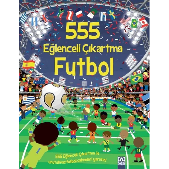 555 Eğlenceli Çıkartma Futbol