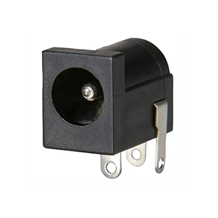 5.5mm x 2.1mm DC Güç Soketi Plastik DC005 Pcb Tip Adaptör