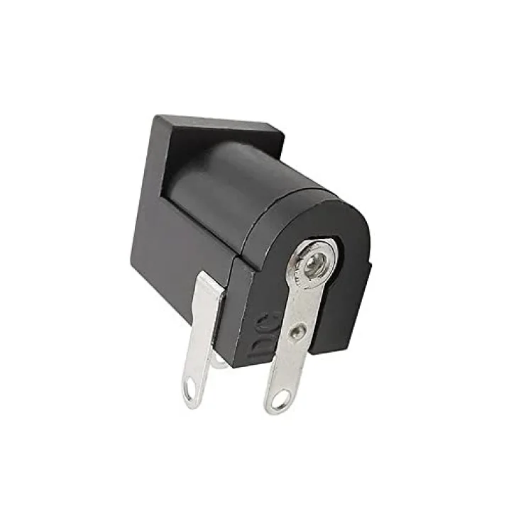 5.5mm x 2.1mm DC Güç Soketi Plastik DC005 Pcb Tip Adaptör