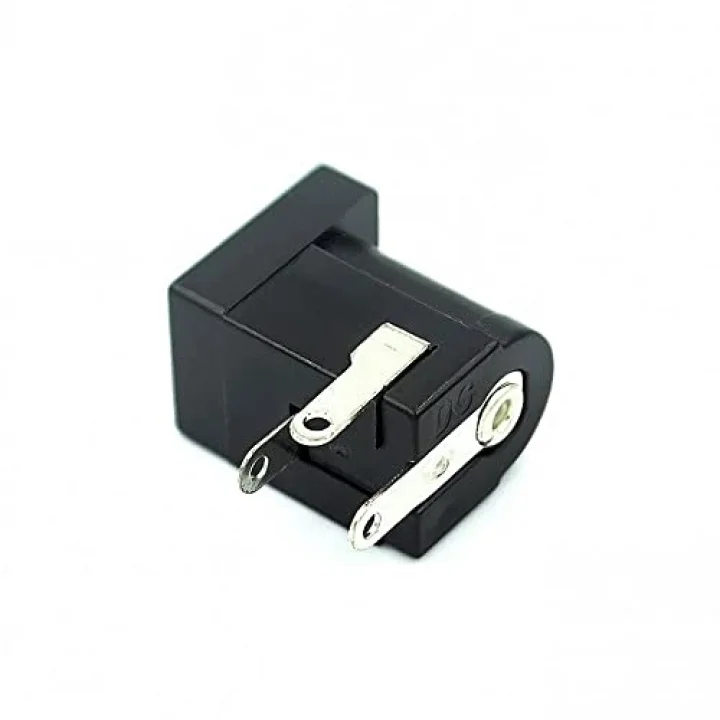 5.5mm x 2.1mm DC Güç Soketi Plastik DC005 Pcb Tip Adaptör