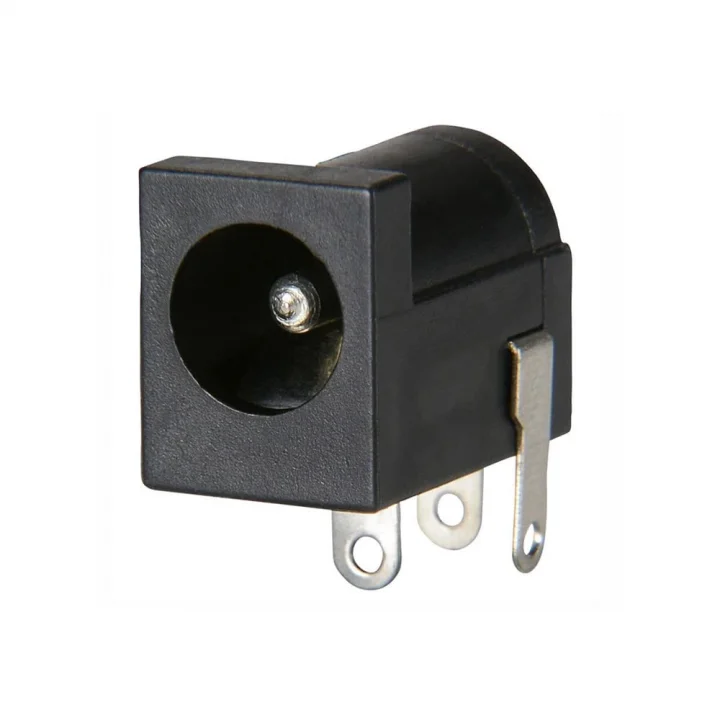 5.5mm x 2.1mm DC Güç Soketi Plastik DC005 Pcb Tip Adaptör