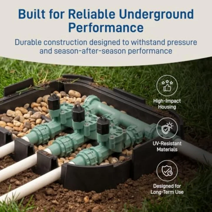 57253 3-Valve Heavy Duty Preassembled Manifold