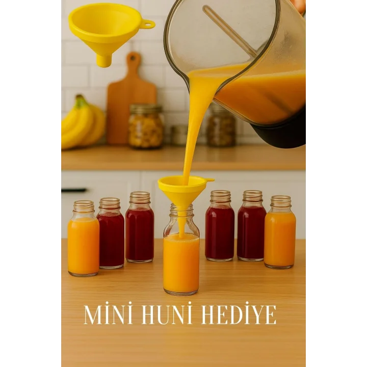 6 Adet Şeffaf Cam Shot Şişesi Mantar Tıpalı Hediyelik Koku Süs Çok Amaçlı Şişe 50ml