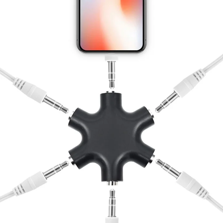 6LI, 3.5mm Stereo, AUX, Çoklayıcı