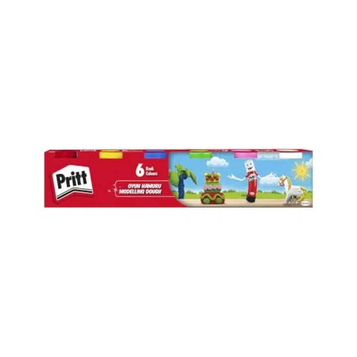 6lı Oyun Hamuru - 6x100g