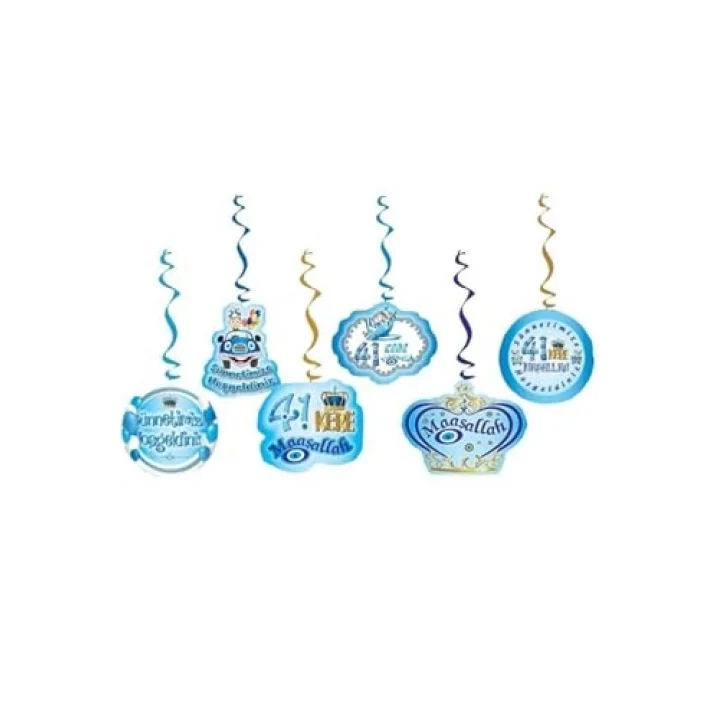 6Lı Tavan Süs Sünnet, 8965312646548956