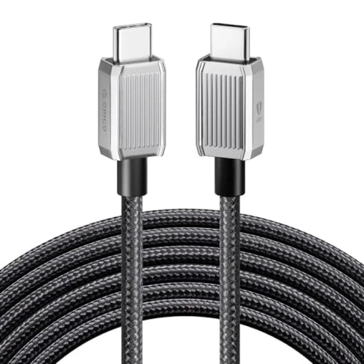 60W 3A PD Type-C to Type-C Hızlı Şarj ve Data Kablosu 1.5 Metre Siyah