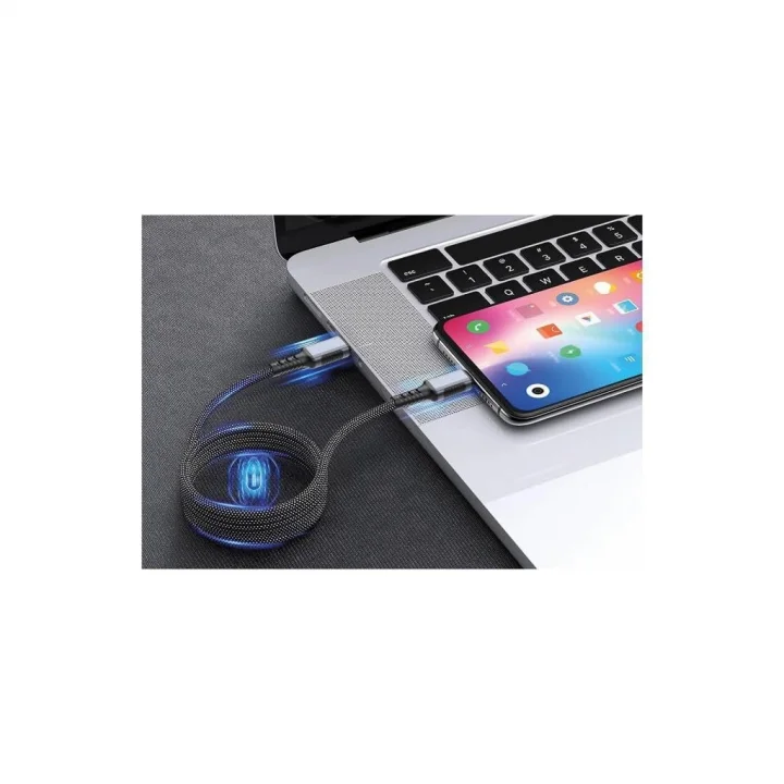 60W Mıknatıslı Usb-C Data ve Şarj Kablosu IP-25