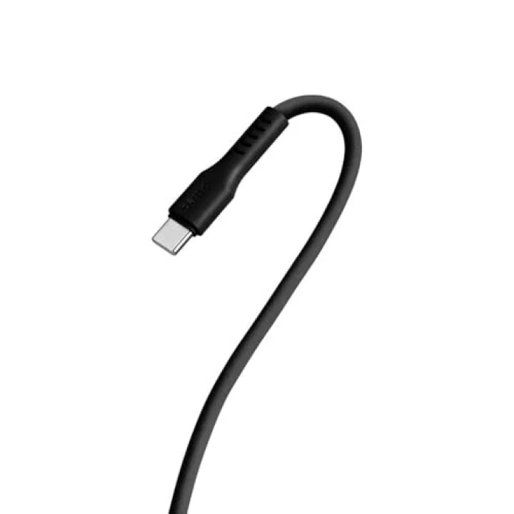 60W PD/QC Type-C to Type-C Ultra Hızlı Şarj ve Data Kablosu Neon (Neon Siyah) 2DK59S