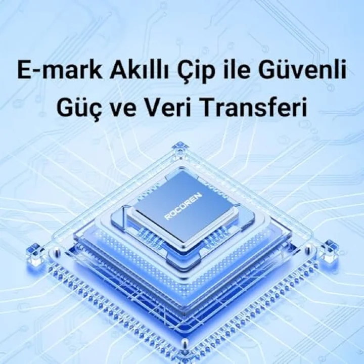 60W Type-C to Type-C RGB Aydınlatmalı Örgülü Şarj ve Data Kablosu 2 Metre