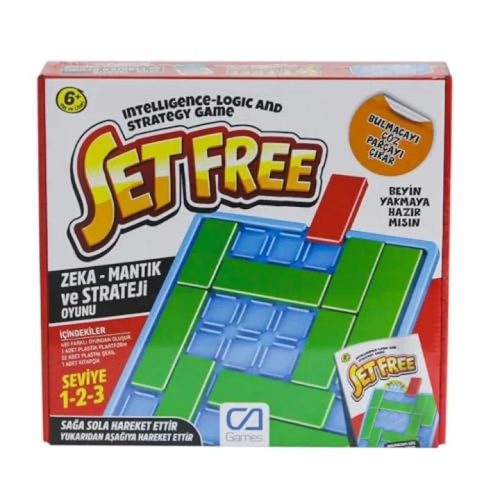 620 CAPLS-5264 Setfree Zeka, Mantık ve Strateji Oyunu -CaGames