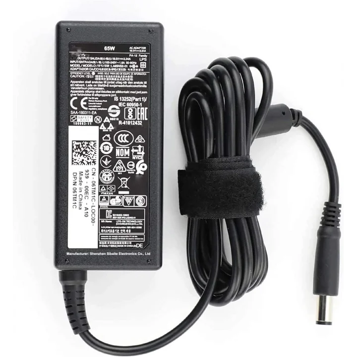 65 W LA65NS2-01 AC Adaptör Laptop Şarj Dell Chromebook 3120 3180 3189 P22T P26T Latitude E7240 E7270 E7280 E7440 E7450 E7470 E7480 E5430 E5450 E5450 E5470 E5470 E5480 E5580 (19.5 V 3.34A)