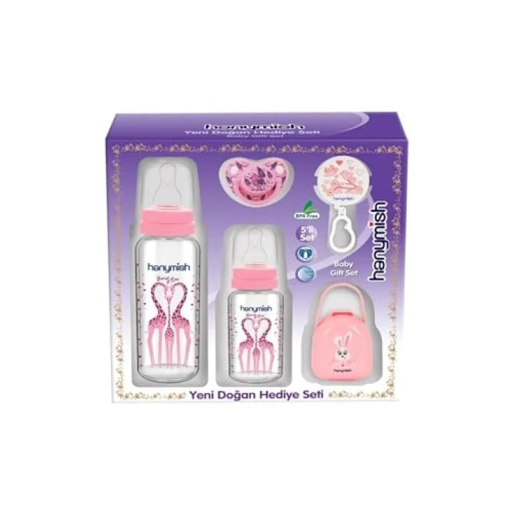 650 Hediye Seti (Pembe, Standart)