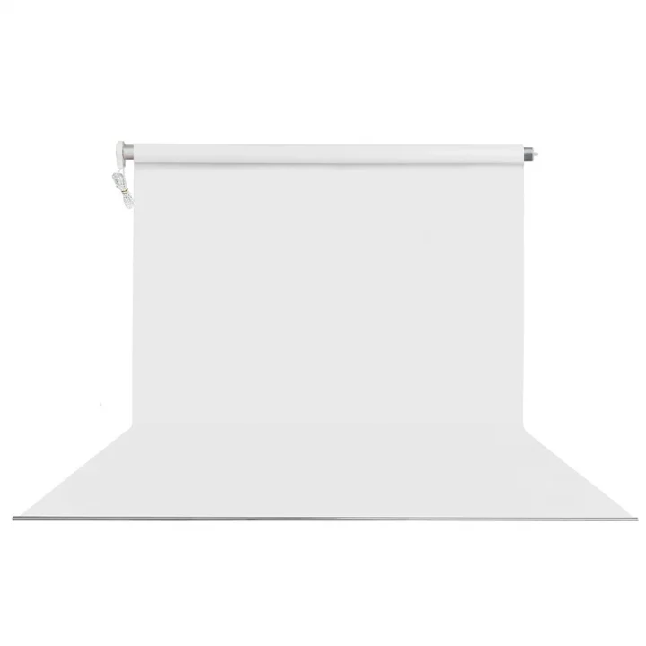 65X120CM BEYAZ FON PERDESİ SETİ