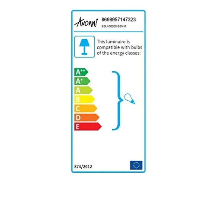 68206 Bahçe Set Üstü Aydınlatma, 60 w, Siyah
