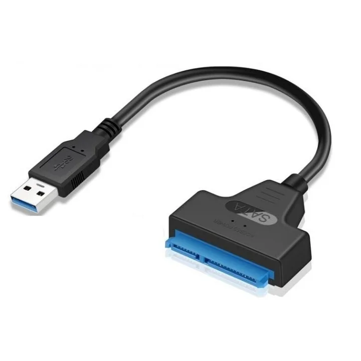 6944 Usb 3.0 Yüksek Hızlı 2.5 Inç Sata Ssd Ve Hdd Harddisk Kablosu Tek Bir Aparat ile Tüm Disklerinize USB 3.0 Hızıyla Erişin!