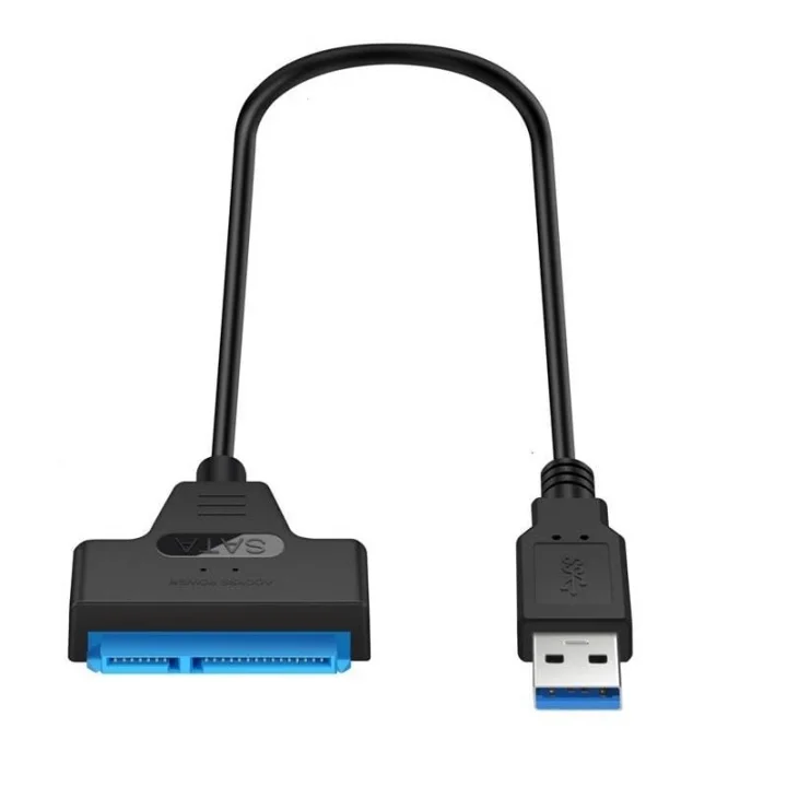 6944 Usb 3.0 Yüksek Hızlı 2.5 Inç Sata Ssd Ve Hdd Harddisk Kablosu Tek Bir Aparat ile Tüm Disklerinize USB 3.0 Hızıyla Erişin!