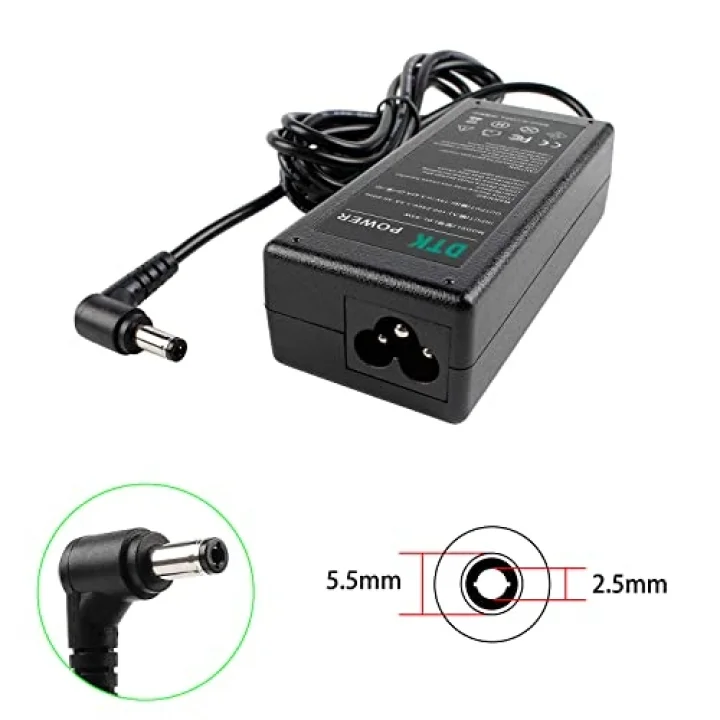 ® Şarj cihazı 19V 3,42A 65W Notebook Laptop Şarj kablosu AC Toshiba Lenovo Medion fiş için: 【5,5 x 2,5mm】 Taşınabilir bilgisayar için şarj cihazı güç kaynağı pil güç kaynağı