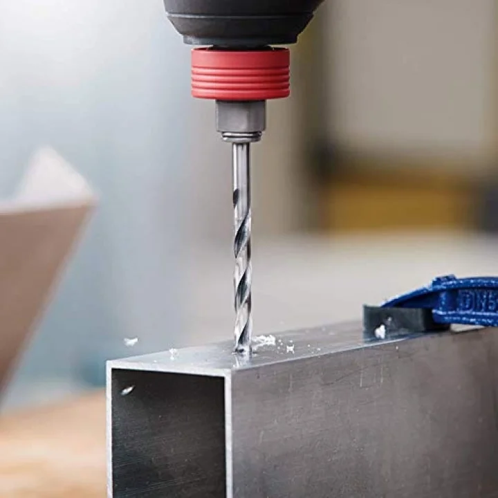 Bosch Professional 5 parçalı PointTeQ altıgen matkap seti (metal için, Ø: 2-6 mm, çalışma uzunluğu: 24-57 mm, toplam uzunluk: 60-98 mm, ¼ inç altıgen şaft, darbeli matkap ve matkap aksesuarı)
