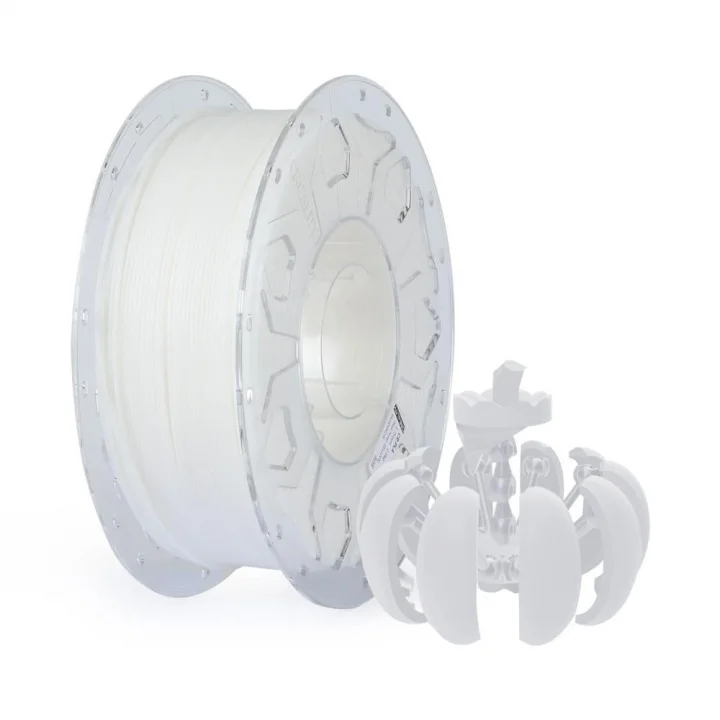 3D Baskı Filament CR-PLA Filament Beyaz, 1,75 mm, 1,0 kg (2,2 lbs) Makara, Gelişmiş Dayanıklılık Çözgü Yok, Boyutsal Doğruluk ± 0,03 mm Baskı Filamenti, FDM 3D Yazıcılar için Uygun