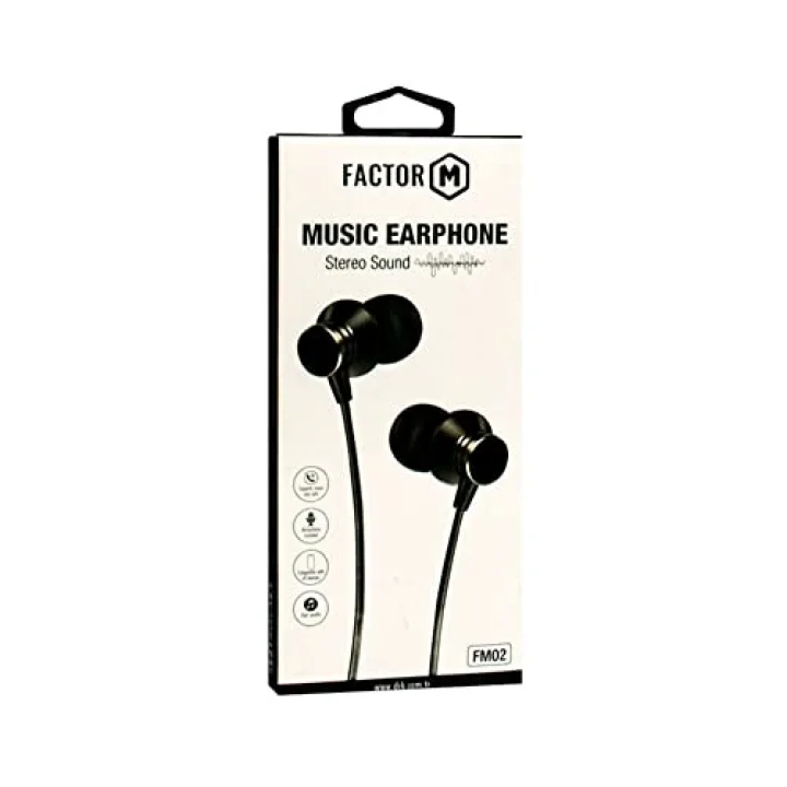 Factor-M FM­FM02SY Mikrofonlu Kablolu Kulaklık