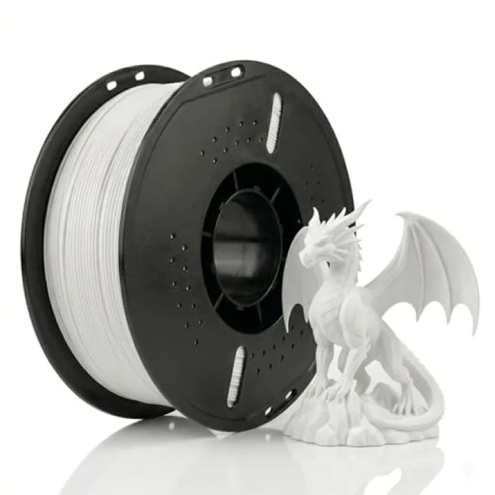PLA+ Filament 1.75 mm 1 kg Soğuk Beyaz - Yüksek Hızlı Baskı, ±0.02mm Tolerans, FDM/AMS Uyumlu 3D Yazıcı Filamenti
