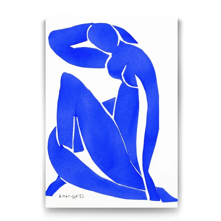 Henri Matisse - Nu Bleu II‏ Tablosu - 80x125cm