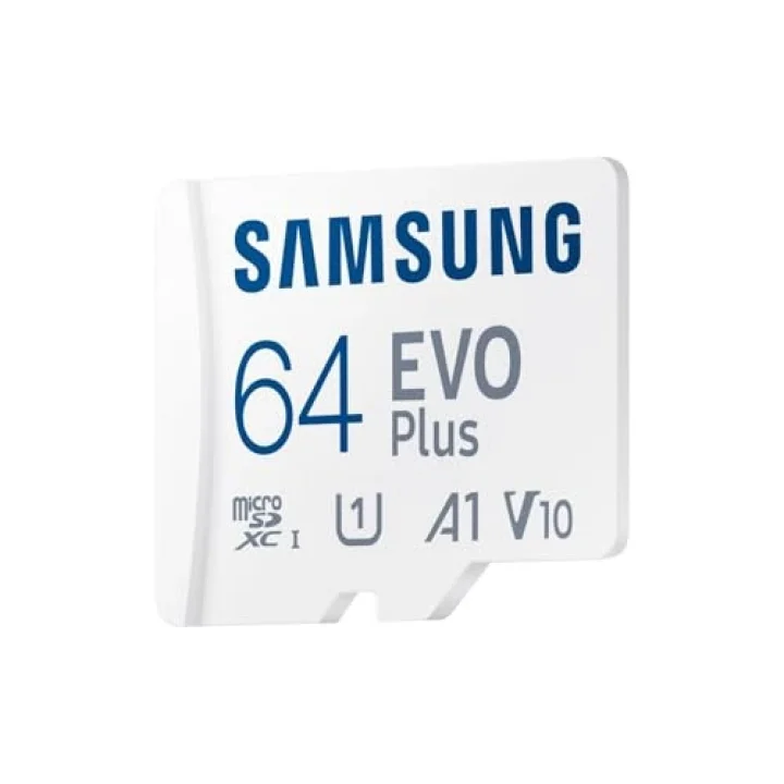 EVO Plus microSDXC Hafıza Kartı 64 GB, 160 MB/s, U1, V10, A1, ‎MB-MC64SA/APC (2024 Serisi)