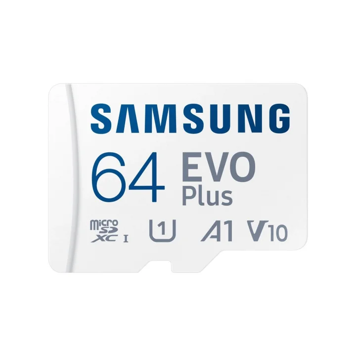 EVO Plus microSDXC Hafıza Kartı 64 GB, 160 MB/s, U1, V10, A1, ‎MB-MC64SA/APC (2024 Serisi)