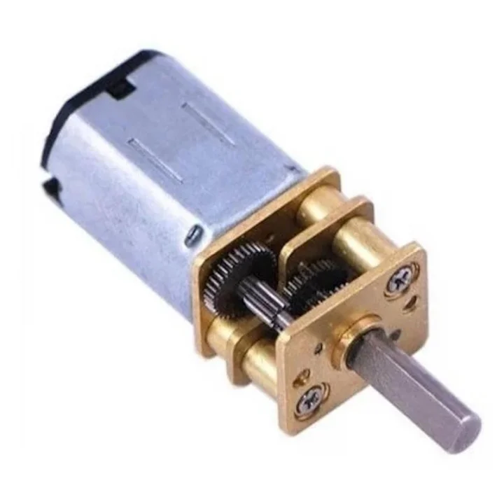 6V 12mm 50 RPM Redüktörlü Mikro DC Motor