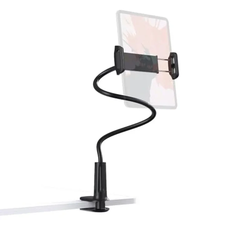 70 CM Akrobat Esnek Tablet ve Telefon Tutucu Stand Siyah