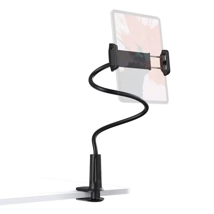 70 CM Akrobat Esnek Tablet ve Telefon Tutucu Stand Siyah