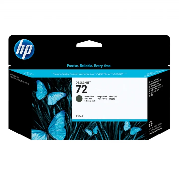72 Matte Black Mat Siyah 130ML Plotter Kartuşu C9403A
