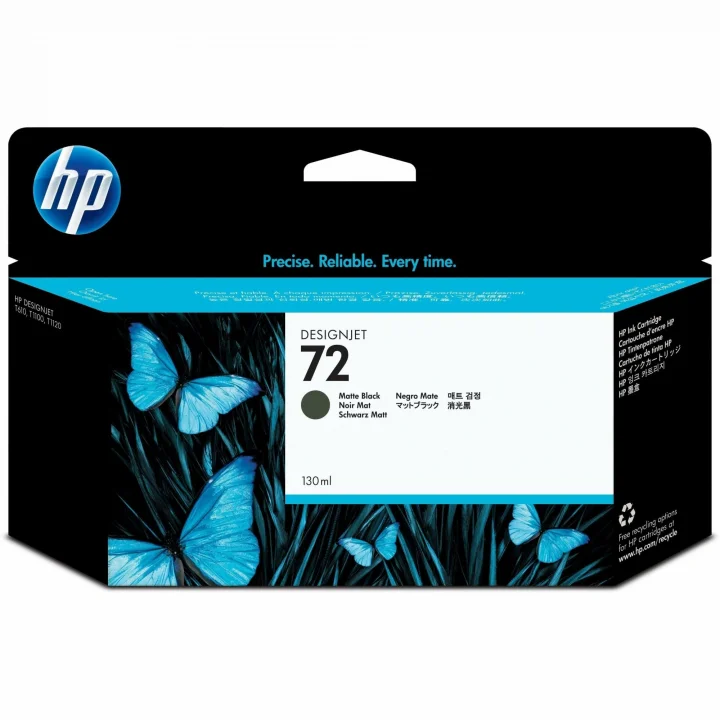 72 Matte Black Mat Siyah 130ML Plotter Kartuşu C9403A