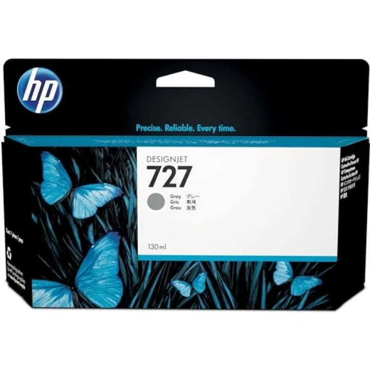 727 Matte Black Mat Siyah 130ML Plotter Kartuşu B3P22A