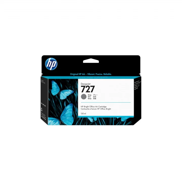 727 Matte Black Mat Siyah 130ML Plotter Kartuşu B3P22A